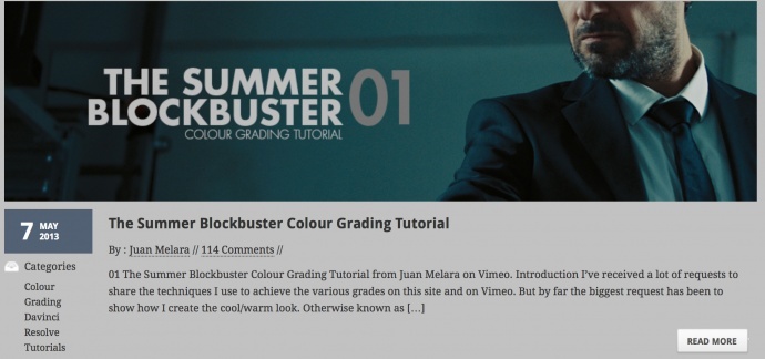 调色，光影的舞者之电影质感以及与摄影的关系