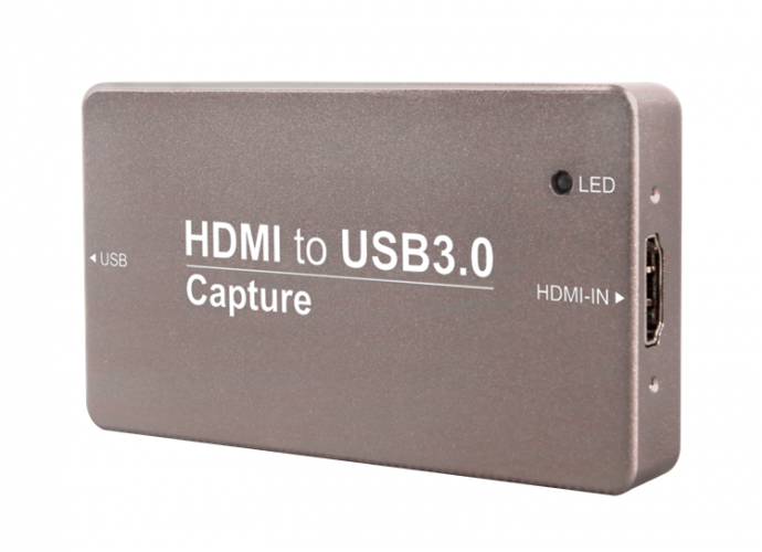 视频会议采集直播HDMI TO USB3.0高清采集卡,一件代发