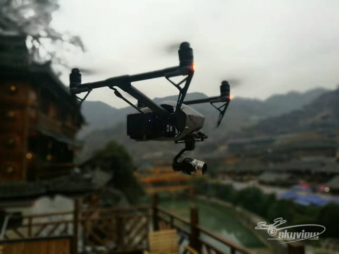 斯凯威团队助力2017除夕夜央视新闻联播航拍直播