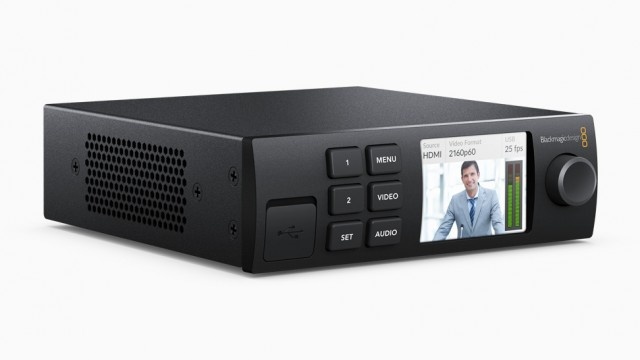 Blackmagic Design发布新品Blackmagic Web Presenter