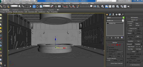 虚拟演播室3DMAX场景制作步骤