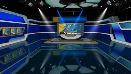 就单个产品讲述当今主流的两路虚拟演播室具备的功能与效果