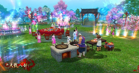 新天龙八部私服家宴玩法演绎武侠版“咋了爸爸”www.alishouhui.com