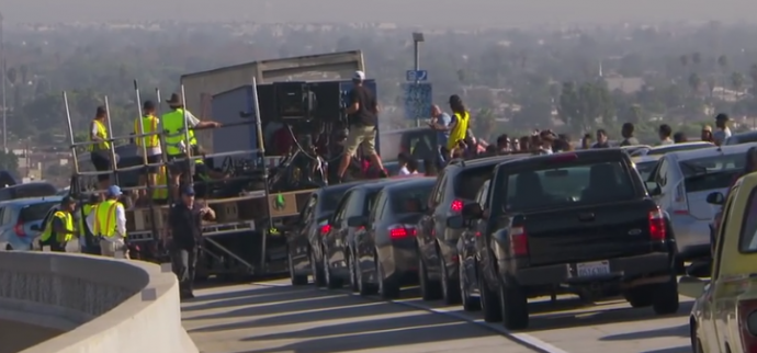 爱乐之城La La Land---开篇歌舞前期拍摄与后期的结合