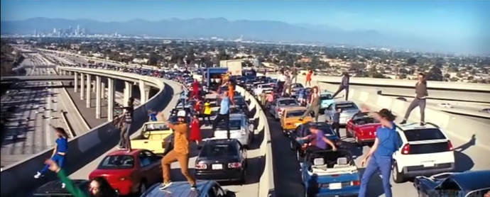 爱乐之城La La Land---开篇歌舞前期拍摄与后期的结合