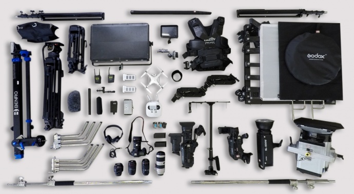 全套影视设备以及人员租赁