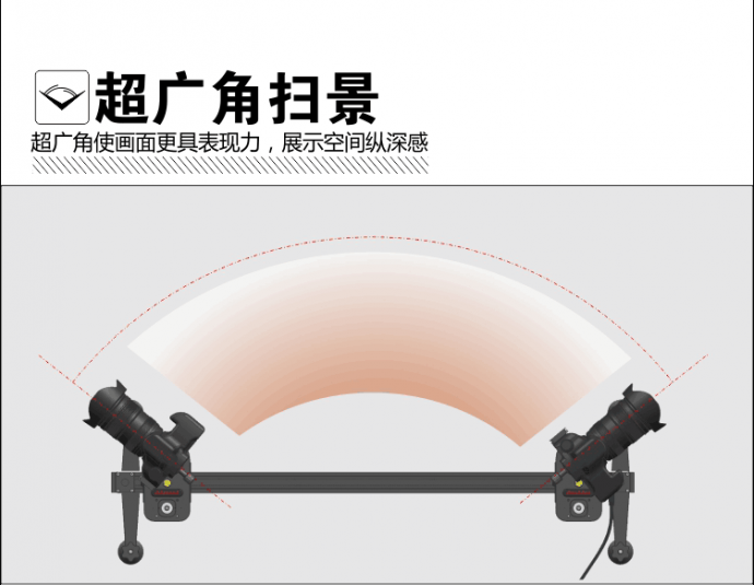新品上市-WESTAGE-2S两轴跟焦电控延时滑轨