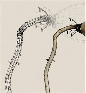 ​如何在3d max 里制作出水墨动画？