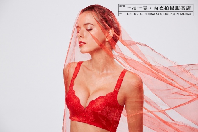 内衣创意拍摄模特 一拍一麦摄影工作室