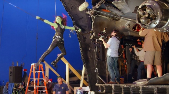 为了满足大银幕放映，《银河护卫队2》在拍摄上都做了什么