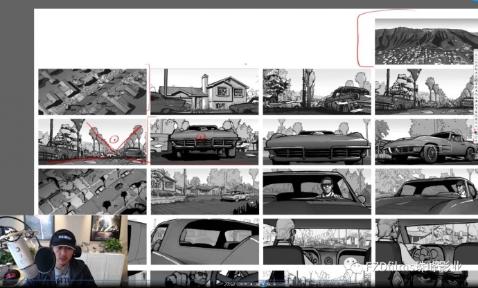 朱峰中文讲授：如何制作故事板（中）：分镜故事板的详细流程和技巧