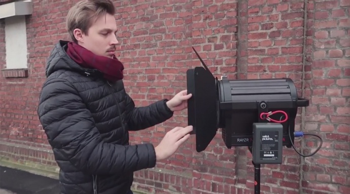 HMI的亮度！Rayzr雷蛇R7 LED德国影视达人开箱测评