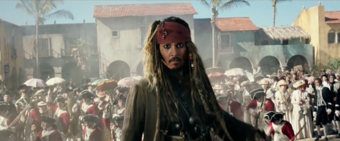 不说《加勒比海盗5》好不好，但是这样的拍摄幕后是真服