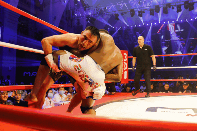 【晓歌文化案例】广州活动策划之国际格斗赛事MAS大型公测暨广东精武会企业战略发布会