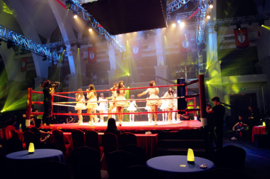 【晓歌文化案例】广州活动策划之国际格斗赛事MAS大型公测暨广东精武会企业战略发布会