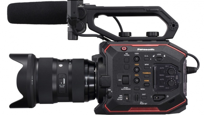 松下正式发布AU-EVA1，5.7K Super 35mm MOS传感器，售价低于8000美元