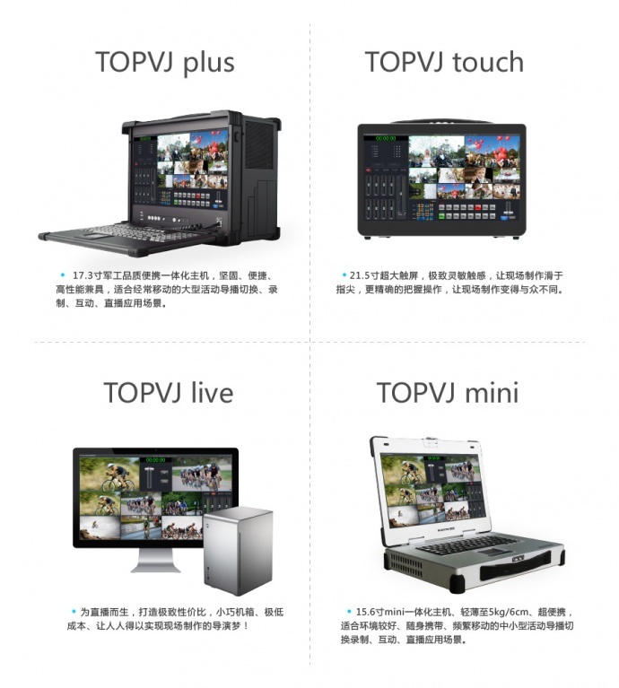 多机位导播切换与互动直播解决方案（全无线、定制化、一站式）
