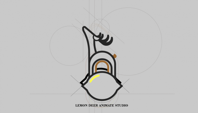 一个不会设计的后期不是好动画师，柠鹿logo设计日记。