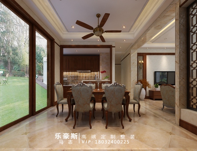 观园壹号院美式风格装修效果图