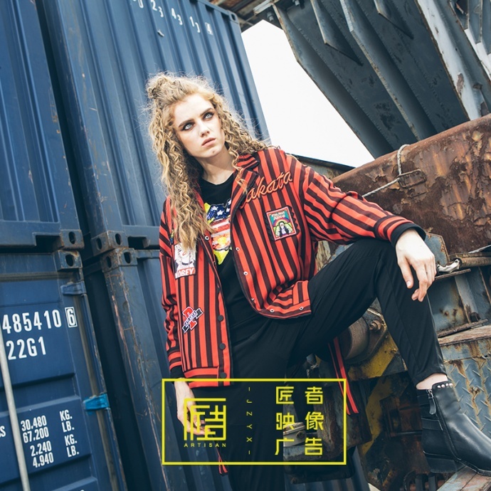 广州淘宝网拍外模摄影服务——匠者映像工业风女装拍摄