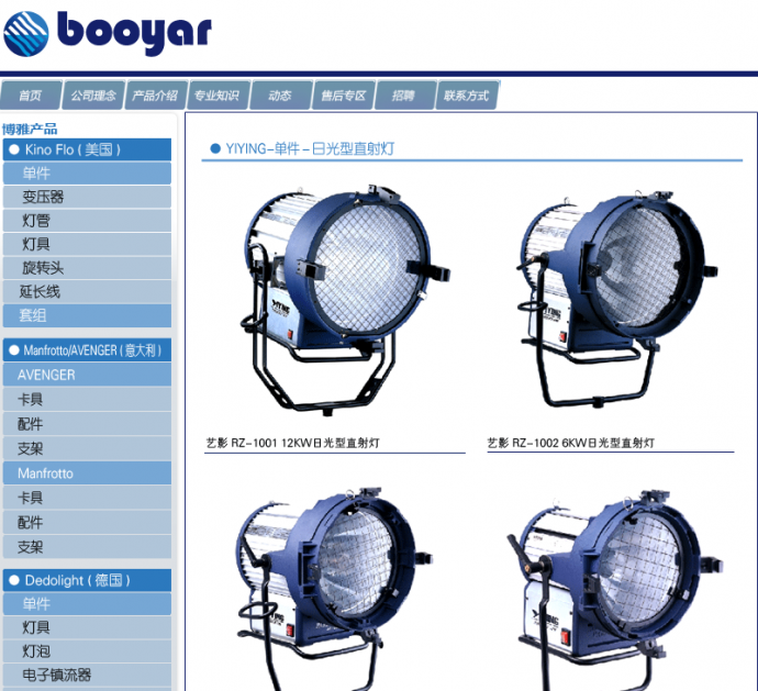 灯具产品介绍