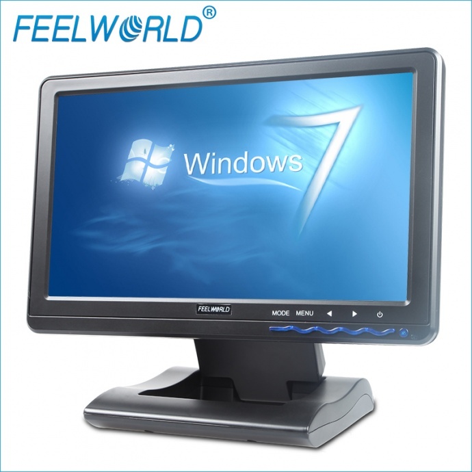 Feelworld 富威德 FW101CT 工控触摸电脑 10.1寸IPS屏 1024X600宽屏多点电容触摸显示器