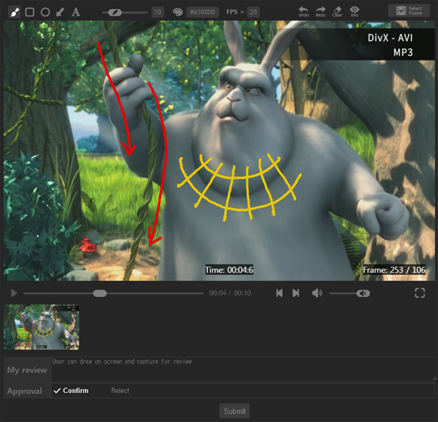 Wormhole 2017 项目流程管理软件 - 在线提交和评审镜头作品