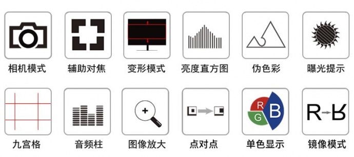 富威德 视瑞特监视器 7寸新品推荐！FEELWORLD FH7 7寸4K 摄影监视器 HDMI输入/输出 IPS全高清1920x1200