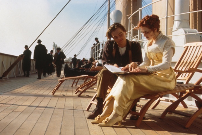 【水麥影評:迎著夕陽登上世界之王的飛船《鐵達尼號》】