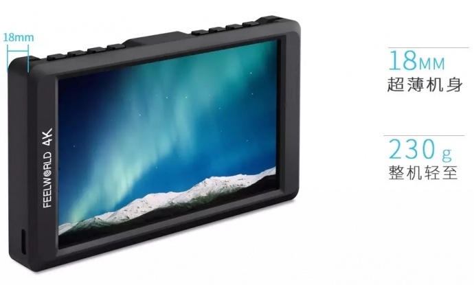 搭档手持稳定器FEELWORLD F550 4K小监 让您的拍摄生涯完美提升