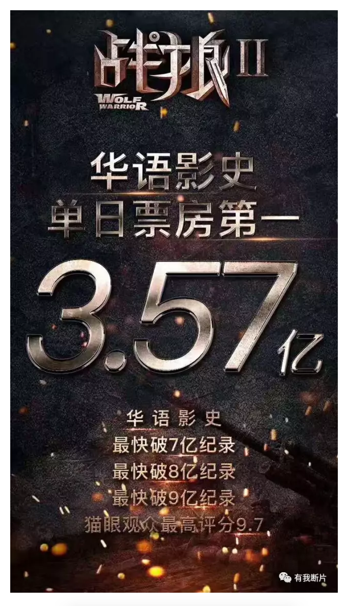 变态的《战狼2》，拯救的不只是萎靡不振的暑期档