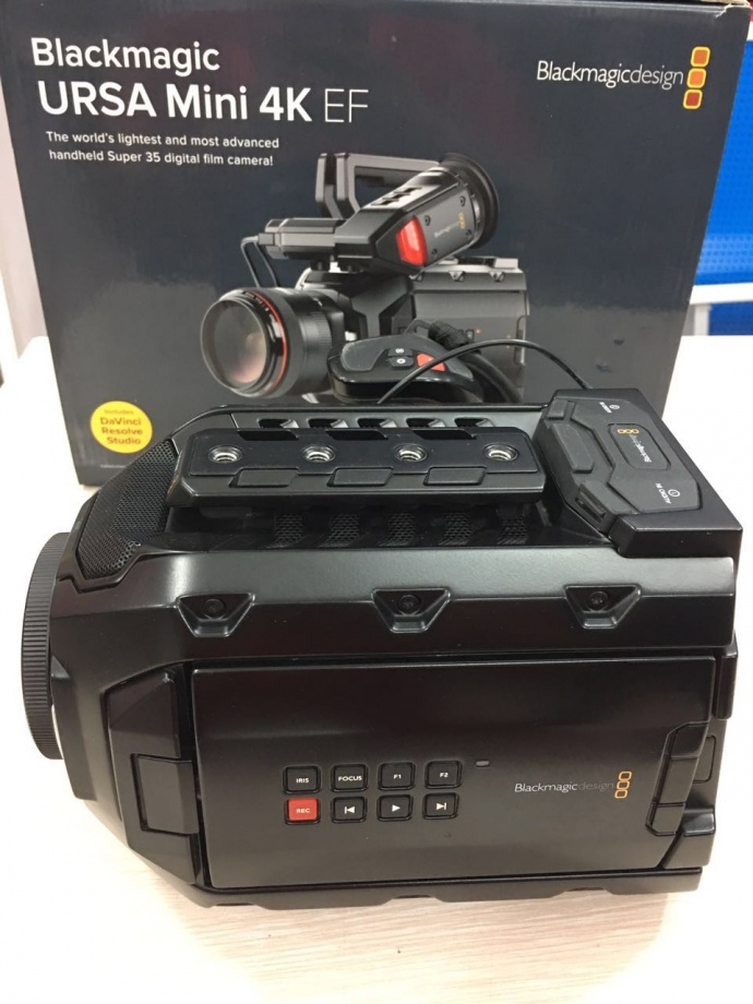 成色很棒的Blackmagic URSA Mini 4K/EF/PL摄影机电影机