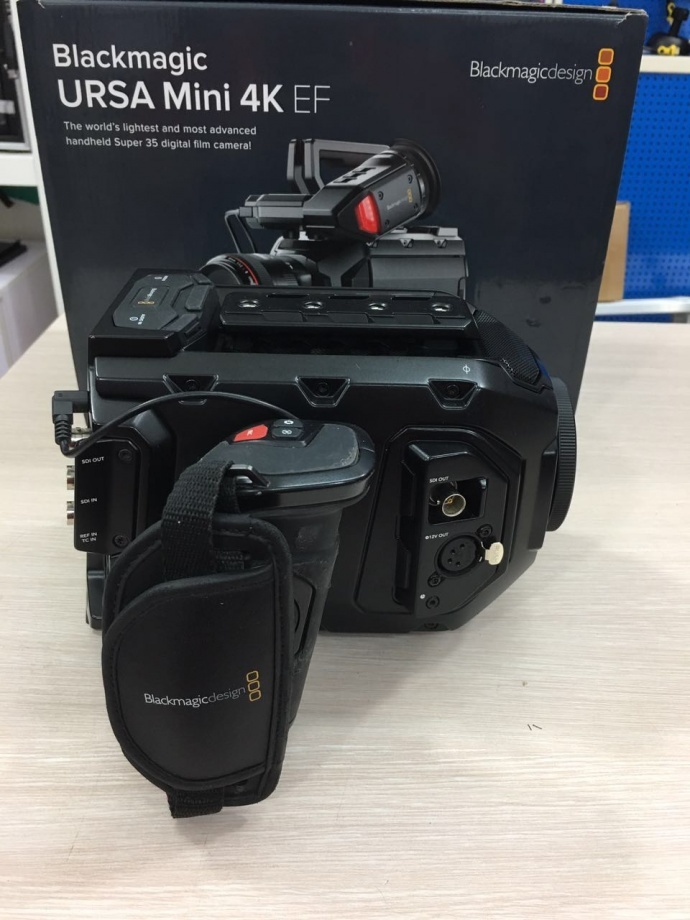 成色很棒的Blackmagic URSA Mini 4K/EF/PL摄影机电影机