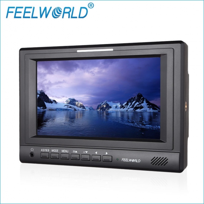 富威德feelworld视瑞特seetec 7寸1024x600摄影、导演专业高清3G-SDI、HDMI液晶摄影摄像导演监视器 FW679-HSD、ST-679HSD