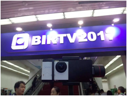 Sioeye亮相北京BIRTV大会,小身材引起大骚动
