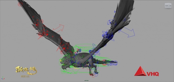 VHQ：​《鲛珠传》模型动画解析—蝠龙