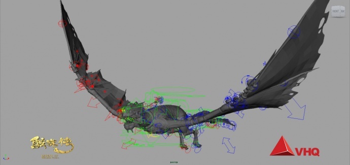 VHQ：​《鲛珠传》模型动画解析—蝠龙