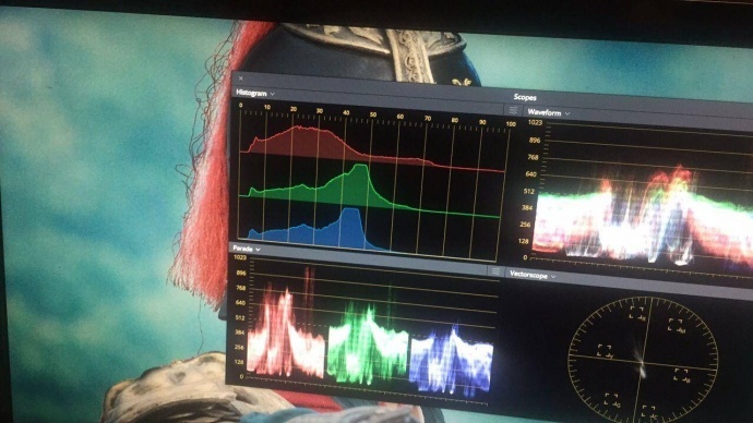 掌握了这几点达芬奇调色思路、技巧，示波器用法，电影调色不是问题！