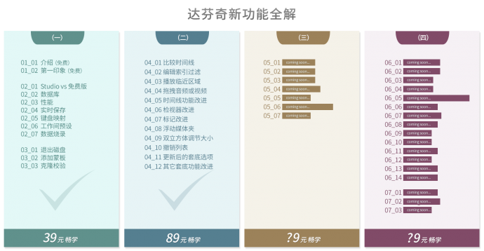 达芬奇14快速上手新功能全解二