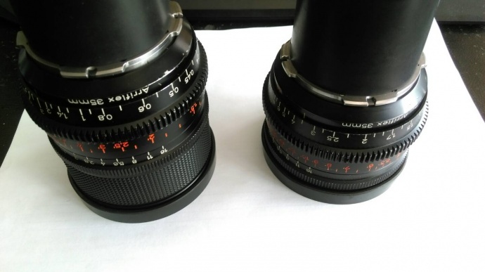 现货出售！蔡司ZEISS superspeed MK2，18mmT1.3，50mmT1.3定焦镜头！