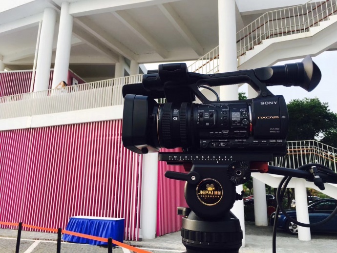 捷拍三脚架客户使用现场