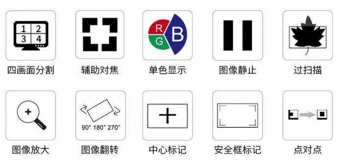 视瑞特SEETEC 17.3寸4K广播级导演监视器UHD 3840X2160 四路HDMI输入3G-SDI输入环出的超高清分辨率广播级监视器 四画面分割显示 4K173-9HSD