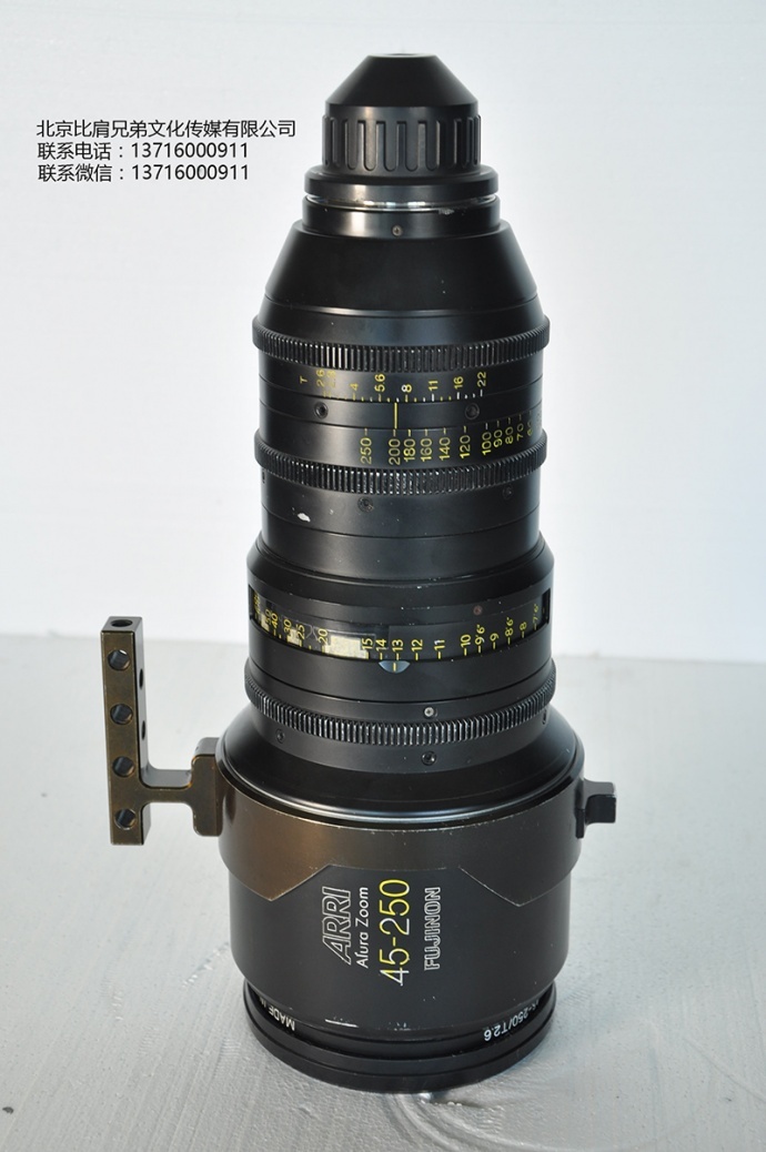 【二手转让】ARRI 45-250MM大变焦镜头 T2.6 光圈