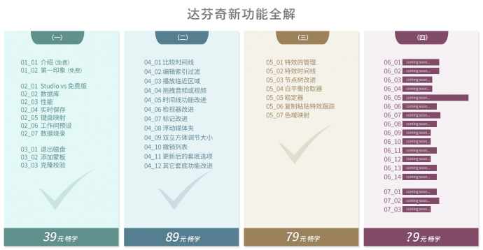 达芬奇14快速上手新功能全解三