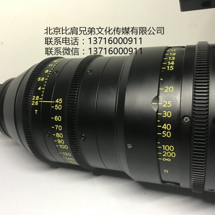 二手超低价出:镜头是ARRI 45-250大变焦镜头