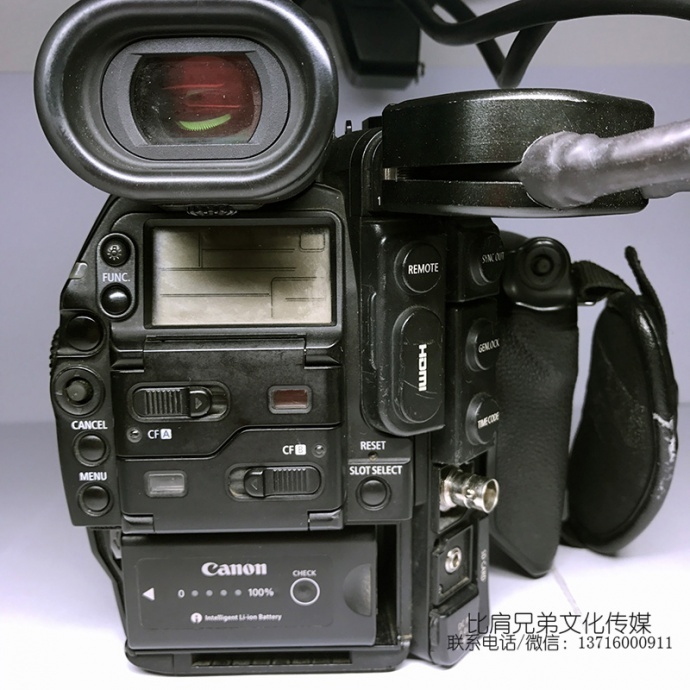 比肩兄弟-二手低价转让佳能C300摄像机