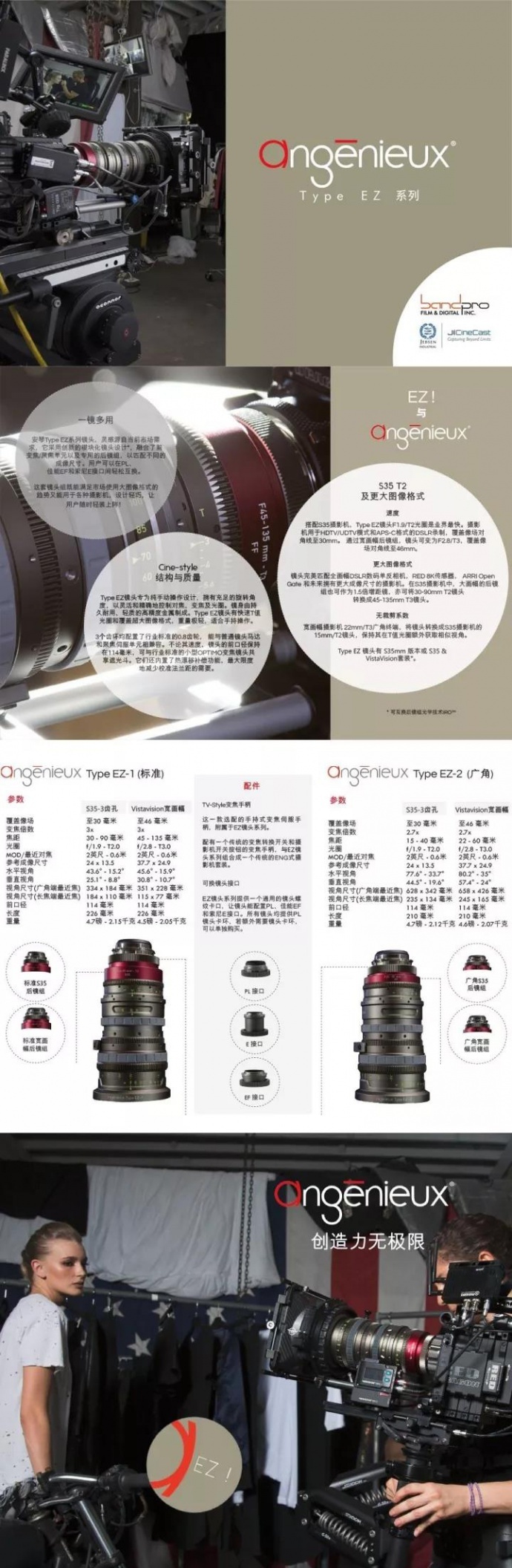 重新介绍安琴Angenieux EZ幻影镜头