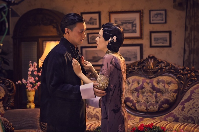 章子怡致敬经典《胭脂扣》 旗袍造型风华绝代