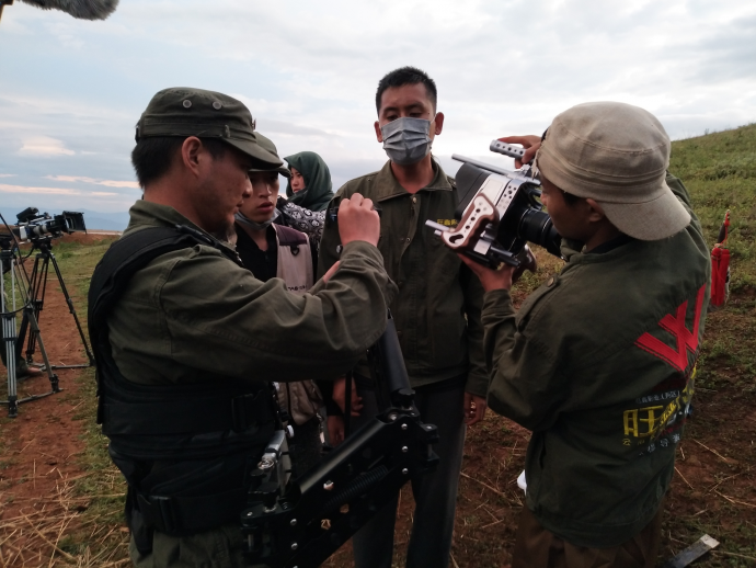 电影《南诏风云之忠烈者》云南轿子山下低调开机