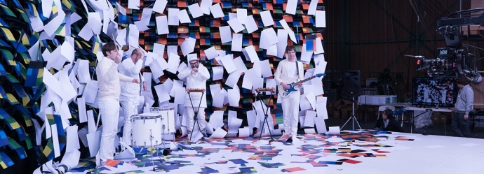 擦擦擦！567台打印机和N张纸，造出OK Go最新3D动画MV